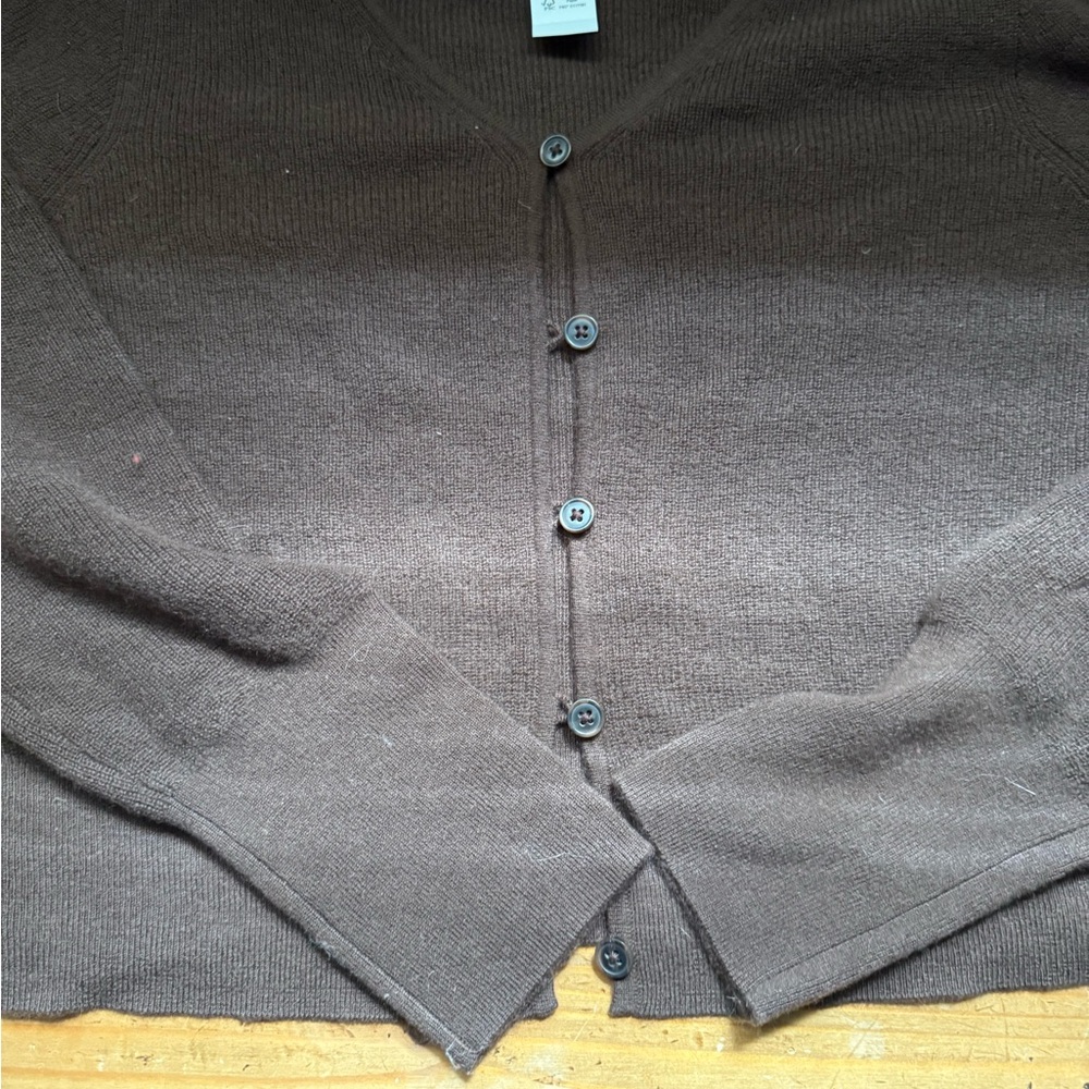 J. Crew Chocolate Brown Button-Up Cardigan

Also have in Red but not NWT